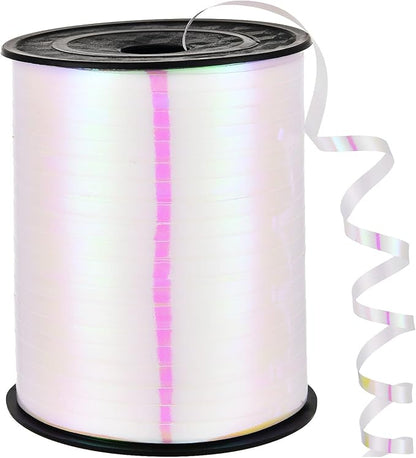 White Ribbon, 500 Yard Curling Ribbon by LACNNY