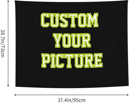 JINJUREN Custom Tapestry Upload Images Banners and Signs Customize - Image 2