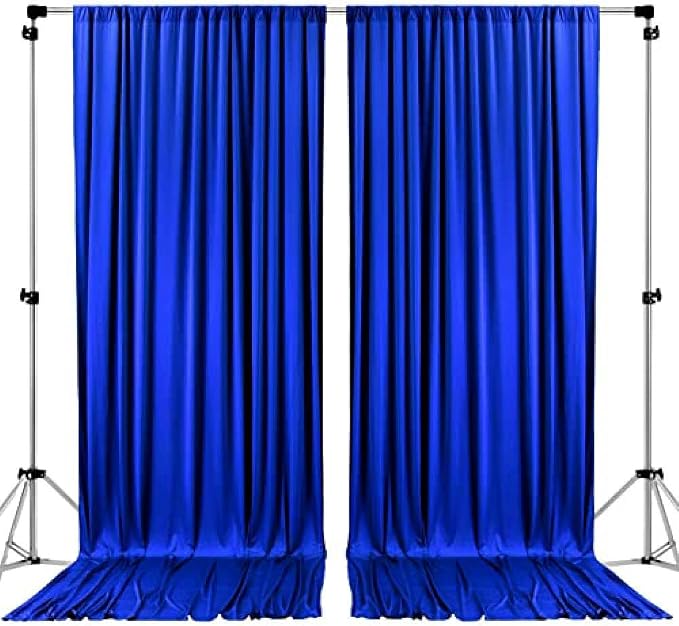 AK TRADING CO. 10 feet x 10 feet Polyester Backdrop Drapes Curtains Panels by Fabrics%7CEventDecor%7CCrafts%7CUpholsteryFoam