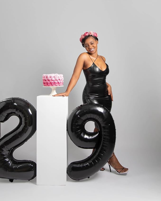Black 9 Balloon - Image 3