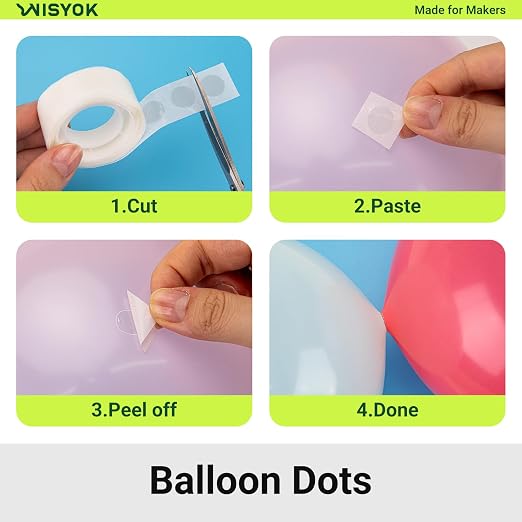 WISYOK Clear Glue Points Dots, Double Sided | Adhesive Dots - Image 4