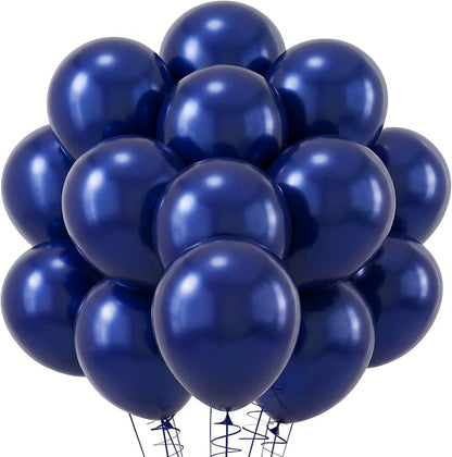 RUBFAC Navy Blue Balloons 120pcs 12 Inches Latex Balloons by RUBFAC