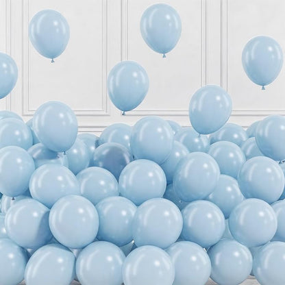 Pastel Blue Balloons by Togvu