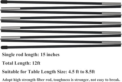 LANGXUN 12ft Table Balloon Arch Stand Kit - Image 3