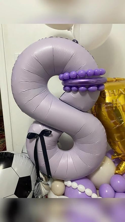 Lilac Number 3 Balloon 40 Inch - Image 8