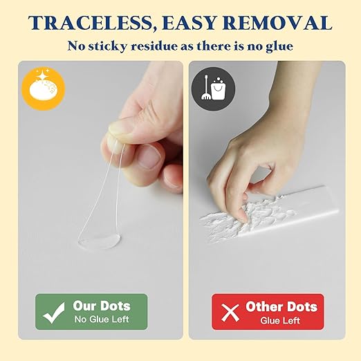 Adhesive Stick Dots, Putty Sticky Tack, Double Sided Mounting Glue Dots - Image 4