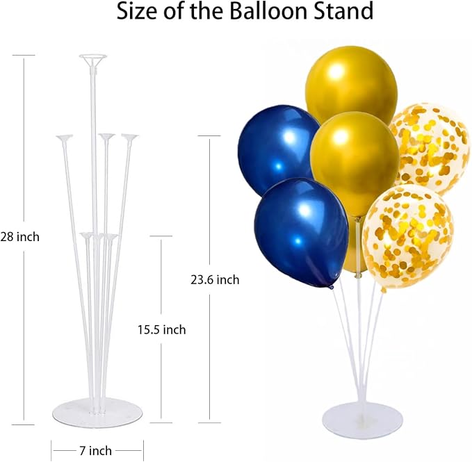 4 Set Balloon Stand Kit for Table Centerpieces - Image 6