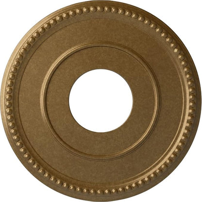 Ekena Millwork Bradford Ceiling Medallion, Pale Gold by EkenaMillwork