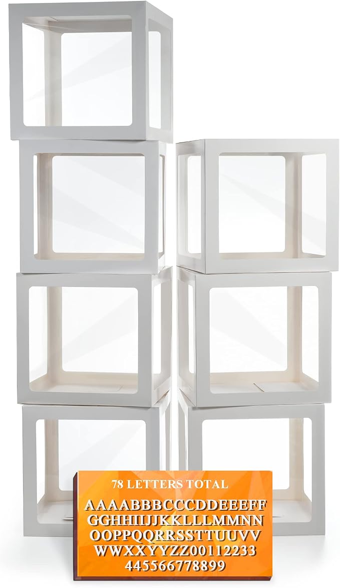 Ledido Transparent Balloon Boxes by Ledido