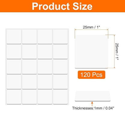 HARFINGTON 120pcs Double Sided Sticky Tape Dots, Adhesive Two Sided Nano Dots - Image 2