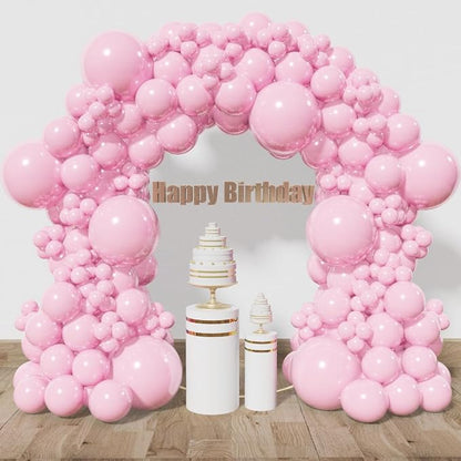 Pink Balloon Arch Kit 111Pcs 18 12 5 Inch Latex Party Balloons Garland by Kawkalsh
