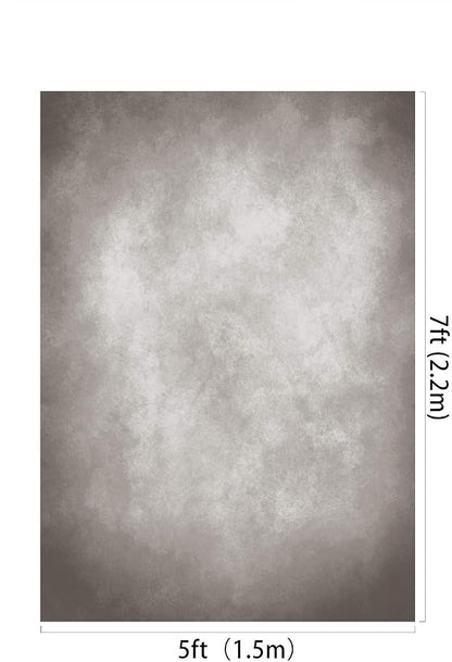 Kate 5x7ft Vintage Backdrops Abstract Grey Portrait Photo Backdrop - Image 2