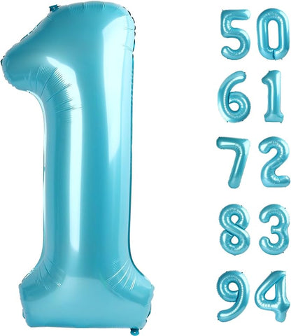 Pastel Blue 1 Balloon by IWERP