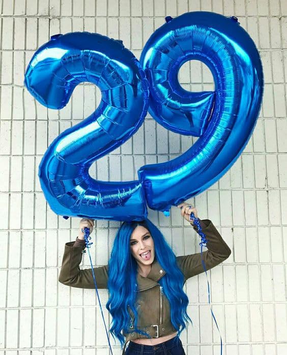 Navy Blue 19 Balloon - Image 4