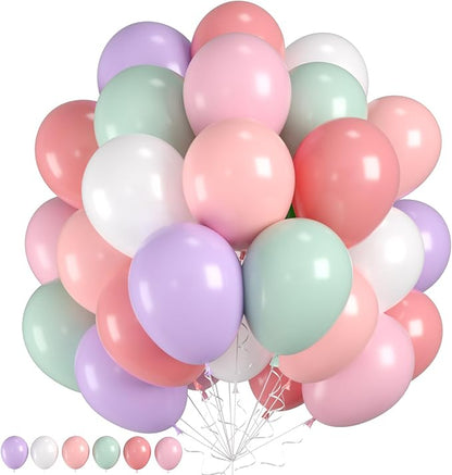 Pastel Rainbow Balloons, Colorful Balloon by FunHot