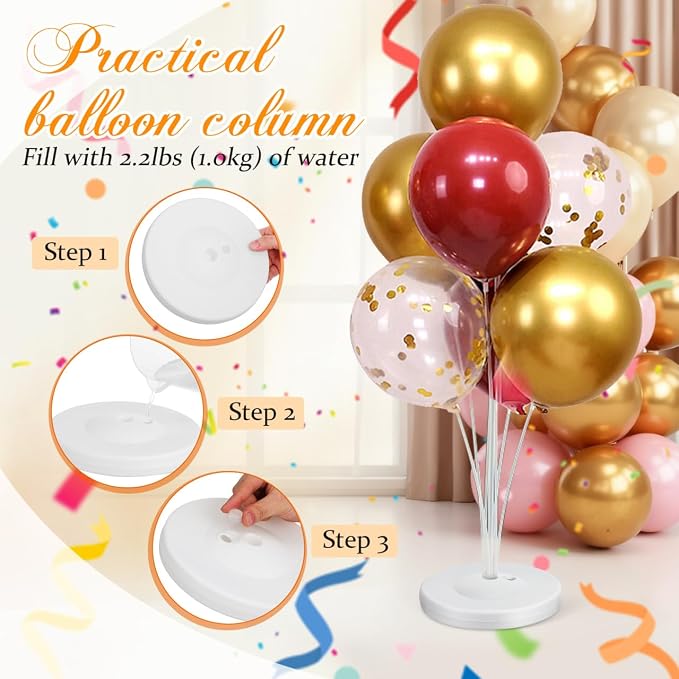 Luxshiny Water Weight Base for Balloon Column Stand and Arch Thickened Water - Image 5
