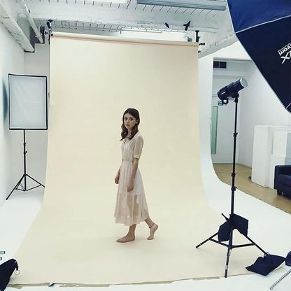 GFCC 8FTX10FT Ivory Backdrop Background - Image 5