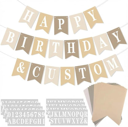 Mooliwe 171 Pcs DIY Custom Banner Kit Make Your Own Customizable Sign by Mooliwe