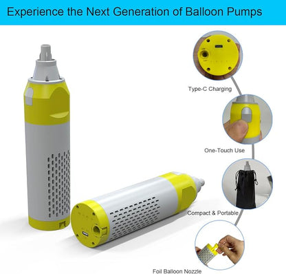Ultra-Portable Balloon Pump – Cordless, USB Rechargeable & Handheld Electric - Image 4