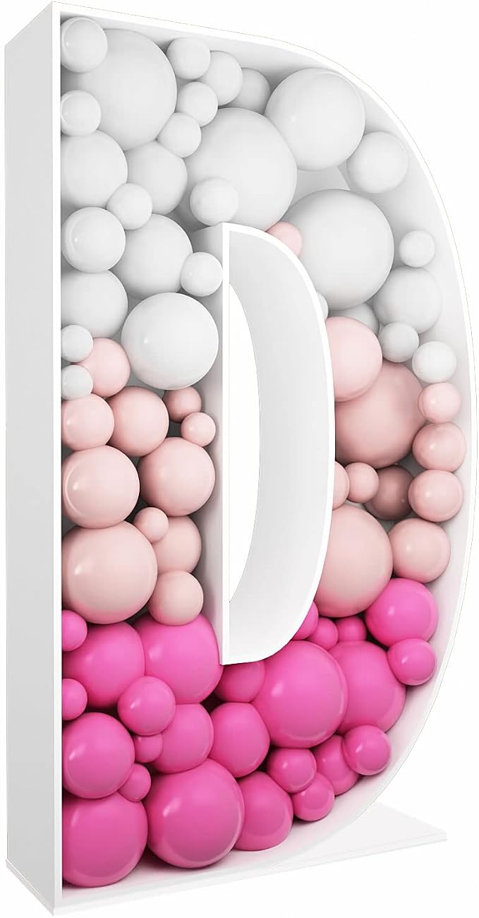 3FT Tall Mosaic Balloon Frame Letters Big Marquee Light Up Letters DIY Kit by JW+Passion+-+Premium+Quality%2C+Made+With+Passion