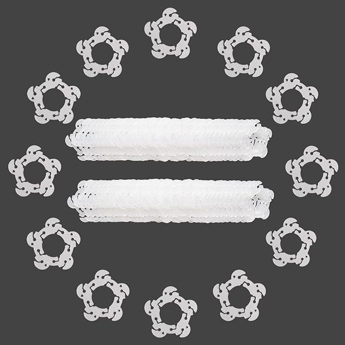 100PCS Balloon Arch Clips, Reusable Balloon Clips by Miliocry