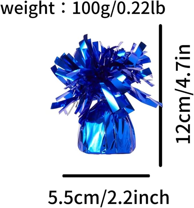 Balloon Weights, Dark Blue | 100g - Image 2