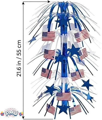 PMU 12 Pcs 21 Inch Patriotic Centerpieces - Image 5