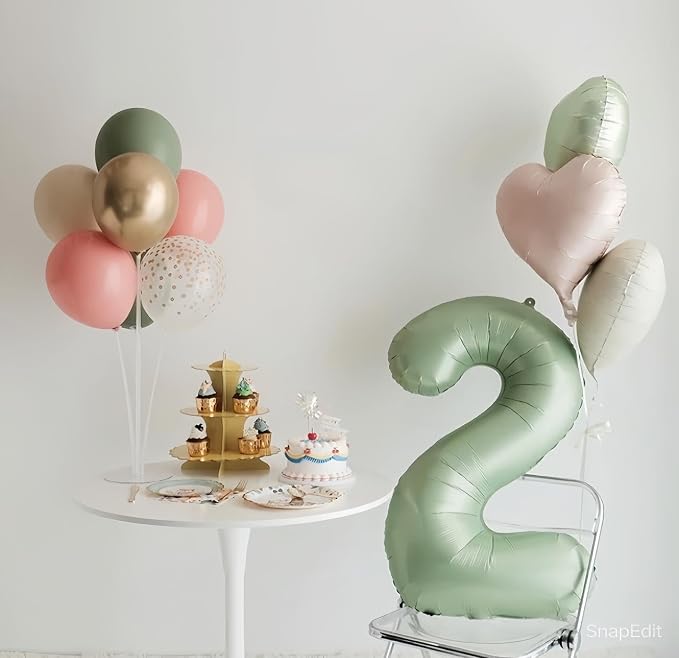 Oliver Green Number 5 Balloon 40 Inch - Image 4