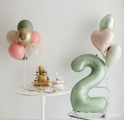 Oliver Green Number 5 Balloon 40 Inch - Image 4
