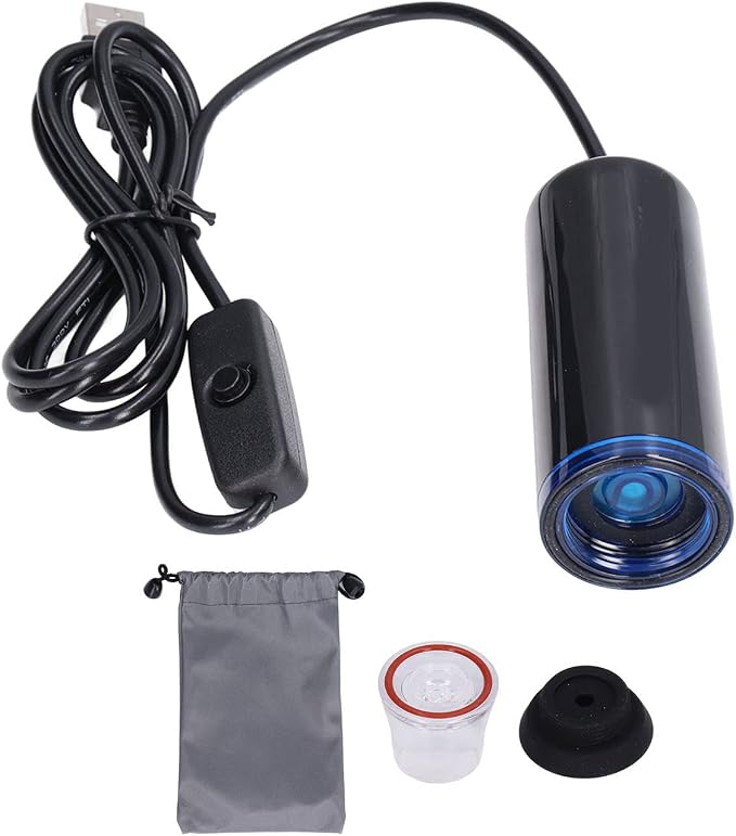 Electric Air Pump, Vacuum with 2 Nozzles Vacuum Pump by Fydun