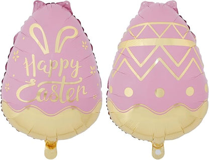2Pcs 21 Inch Easter Eggs Balloons by Vsdski