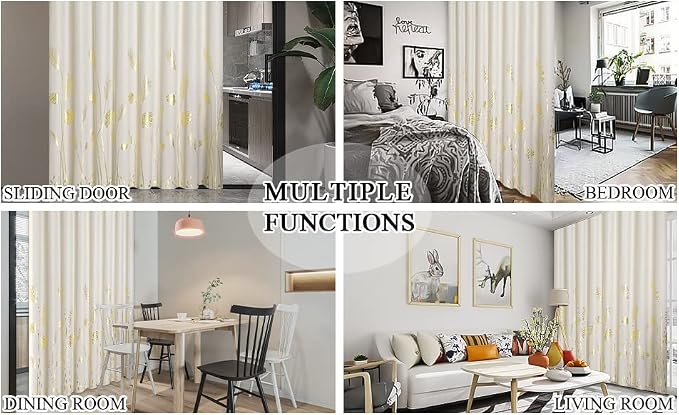 Room Darkening Curtain for Living Room 80W x 84L Inch Window Thermal Insulated - Image 9