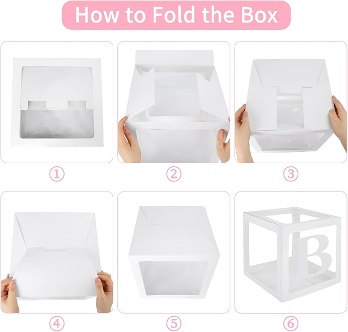 RUBFAC Baby Boxes for Baby Shower Decoration - Image 4