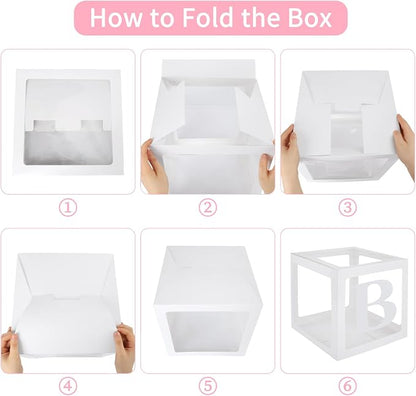 RUBFAC Baby Boxes for Baby Shower Decoration - Image 4