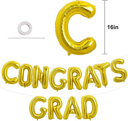 TONIFUL 2026 Congrats Grad Balloons - Image 2