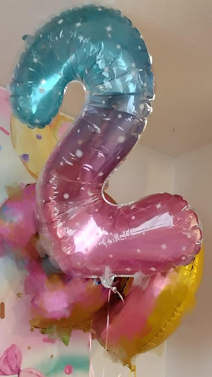 2 Balloon 40 inch Number Balloons - Image 2