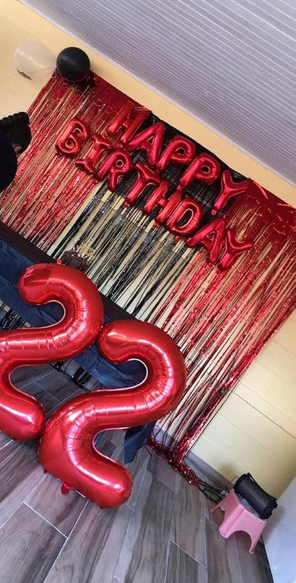 Red Number 2 Balloon 40 Inch - Image 2