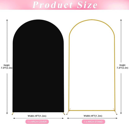 7.2FT Arch Backdrop Stand and Cover Set, Arch Stand - Image 2