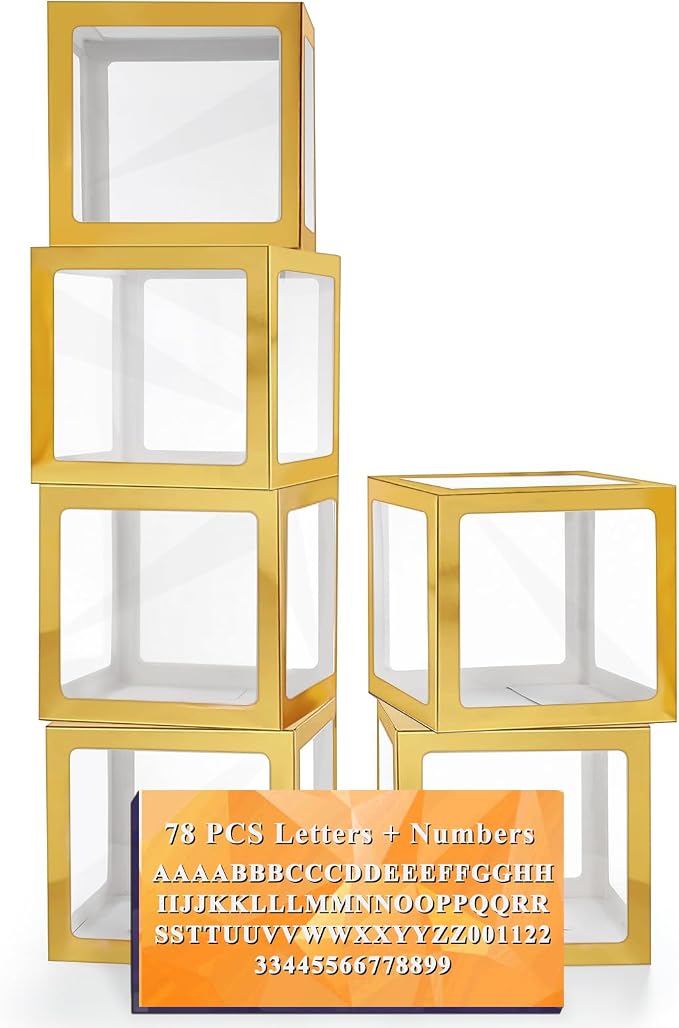 Ledido Transparent Balloon Boxes by Ledido