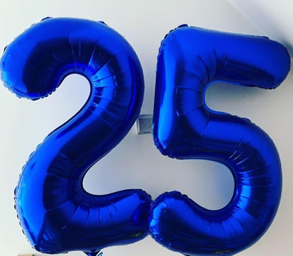 Numbers 1 Balloon 40Inch Navy Blue Balloons - Image 4