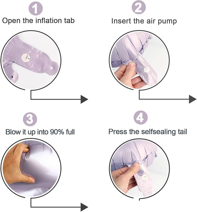 Light Purple 3 Balloon - Image 6