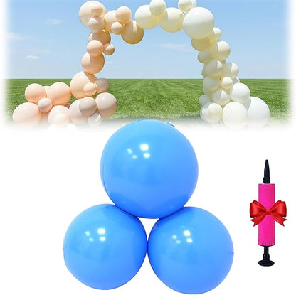 Reusable Inflatable Balloon Garland Arch Kit, 18ft 3/7 PCS Linked Pvc Balloons by Unknown