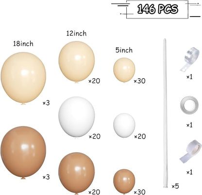 MEBAY Boho Balloons Garland Arch Kit - Image 2
