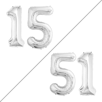 Number 15 Balloons for 15th Birthday Sweet 15 Party Decorations, 42 Inch Jumbo by GOER