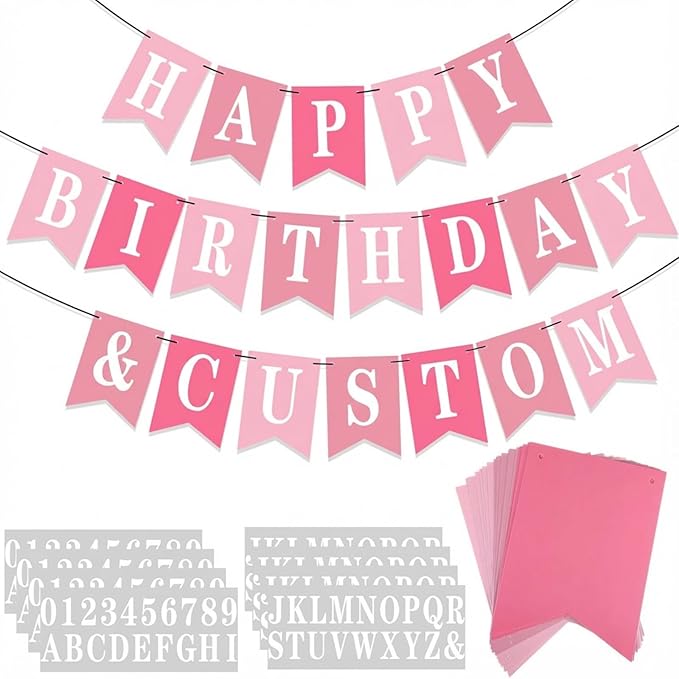 Mooliwe 171 Pcs DIY Custom Banner Kit Make Your Own Customizable Sign by Mooliwe