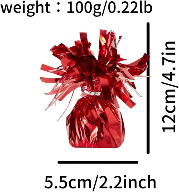 balloon weights are perfect for parties, weddings. Each pack includes 6PCS - Image 2
