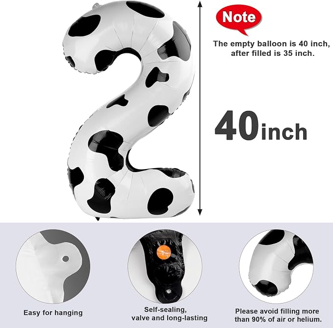 Number 2 Balloons 40 Inch for 2 22 Birthday Party Decorations, - Image 5