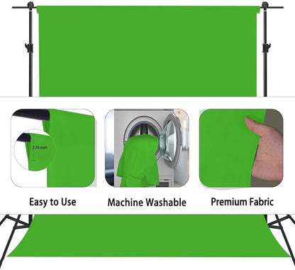 Green Screen Backdrop for Photoshoot, Fabric 6x9ft | Versatile Studio Photo - Image 6