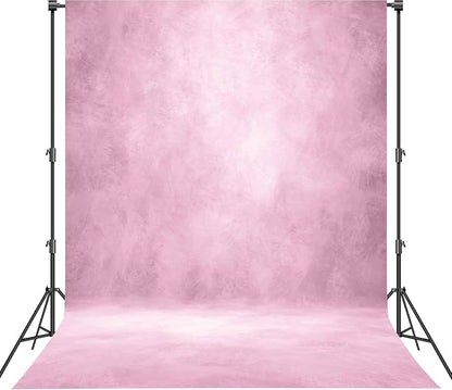 Abstract Photography Backdrop for Photoshoot 6x8ft, Light Pink, No Stand | by Haboke