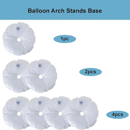 Ragyzity Water Fillable Base for The Balloon Column, 2 Pieces Balloon Arch - Image 4